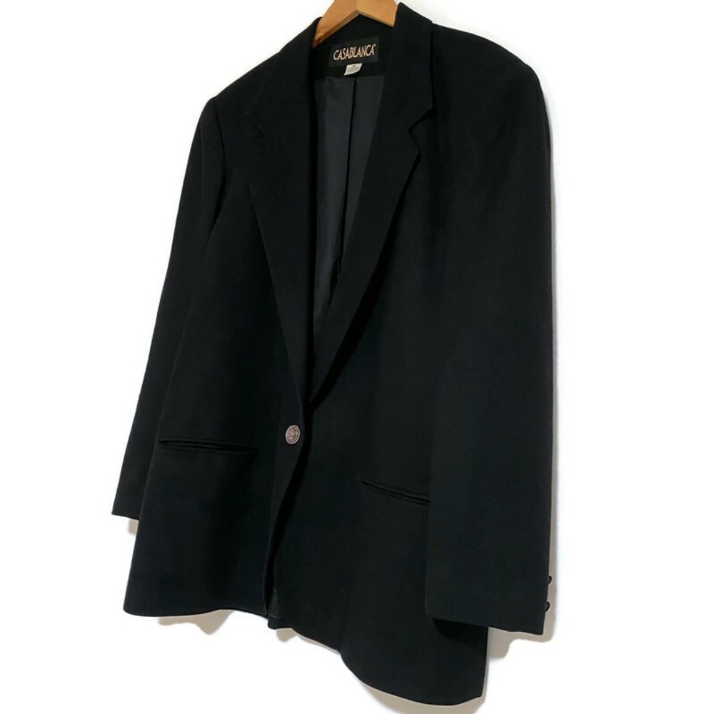 CASABLANCA WOOL BLAZER COAT JACKET